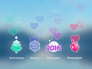 Periscope 2015 Holiday Hashtags